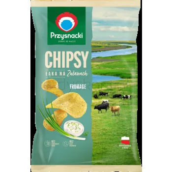 Przysnacki chipsy Łąka na Żuławach o smaku fromage 130 g