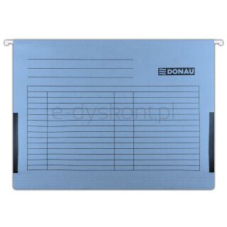 Donau Teczka zawieszkowa z boczkami, A4, 230gsm, niebieska