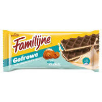 Familijne Wafle Gofrowe słony karmel 140g