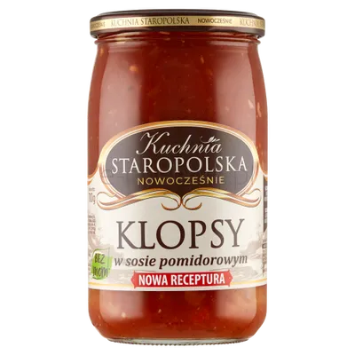 Kuchnia Staropolska Klopsy W Sosie Pomidorowym 700 G