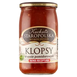 Kuchnia Staropolska Klopsy W Sosie Pomidorowym 700 G