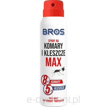 Bros - spray na komary i kleszcze max 90ml