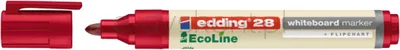 Edding Marker Do Tablic E-28  Ecoline, 1,5-3 Mm, Czerwony 