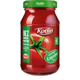 Kotlin Ketchup Łagodny 280 G