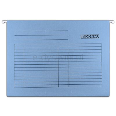 Donau Teczka zawieszkowa A4, 230Gsm, Niebieska