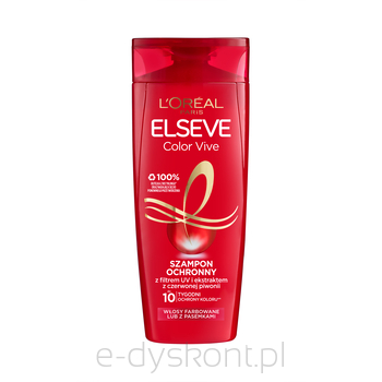 L'Oreal Paris Elseve Color Vive Szampon Ochronny Do Włosów Farbowanych 400 Ml