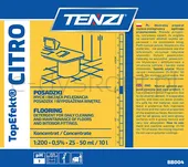 Neutralny płyn do mycia posadzek TENZI, Topefekt, zapach cytrusowy, Citro, 5l - 2