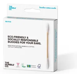 Patyczki higieniczne, bambusowe białe 100szt