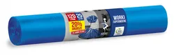 Worki na śmieci ANNA ZARADNA, supermocne, 120 l, niebieskie, 25 szt., niebieski