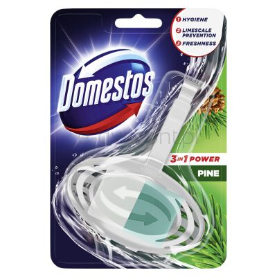 Domestos Kostka toaletowa Pine w koszyku, 35g