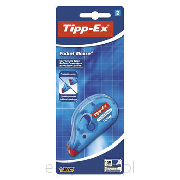 Tipp-Ex Pocket Mouse korektor w taśmie blister 2 sztuka