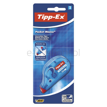 Tipp-Ex Pocket Mouse korektor w taśmie blister 2 sztuka