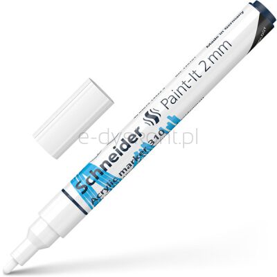 Schneider Marker akrylowy Paint-It 310, 2 mm, biały