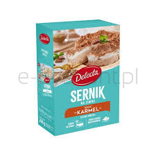 Delecta Sernik na zimno karmel 200g