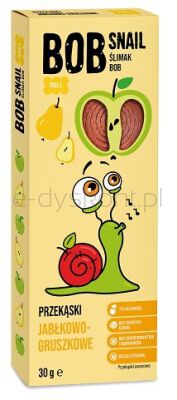 Bob Snail Przekąska Jabłkowo-Gruszka  30G