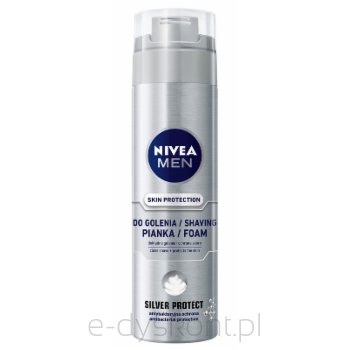 Nivea Pianka Do Golenia Silver Protect 200Ml