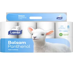 Lambi Papier Toaletowy Balsam Panthenol 3 Warstwy 8X150 Pefc