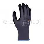 Rękawice Donau Safety Flex-Dotted, Kat. Ii, Rozm. 9, Szare - 2