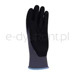 Rękawice Donau Safety Flex-Dotted, Kat. Ii, Rozm. 9, Szare - 3
