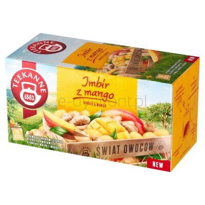 Teekanne Herbata Owocowa Imbir Z Mango 20 Torebek