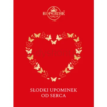 Kopernik Bombonierka Słodki Upominek Bordowa 325G Walentynki