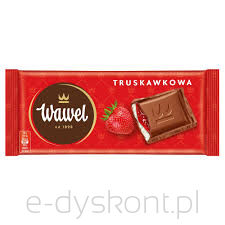 Wawel Czekolada Truskawkowa 90g