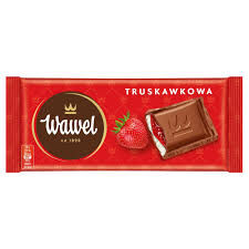 Wawel Czekolada Truskawkowa 90g