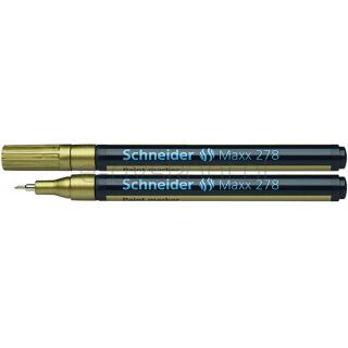 Schneider Marker olejowy Maxx 278, 0,8mm, złoty [BIURO]