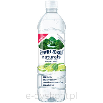 Woda Żywiec Zdrój Naturals Limonka-Mięta 500 Ml