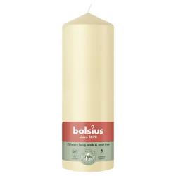 Bolsius Świeca Pieńkowa 200/68 Essentials Owsiany Beż