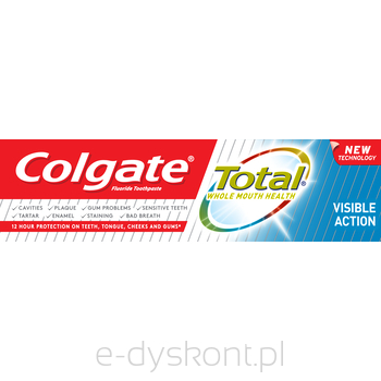 Colgate Pasta Do Zębów Total Widoczne Działanie 75 Ml