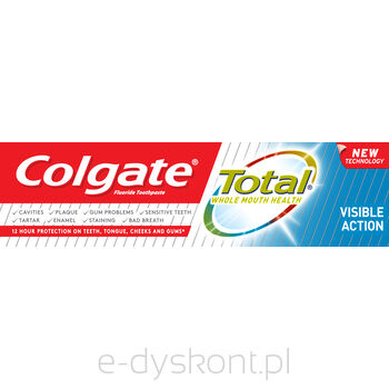 Colgate Pasta Do Zębów Total Widoczne Działanie 75 Ml