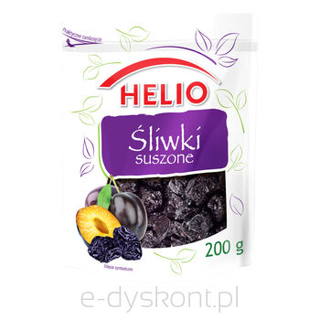 Helio Śliwki Suszone 200G