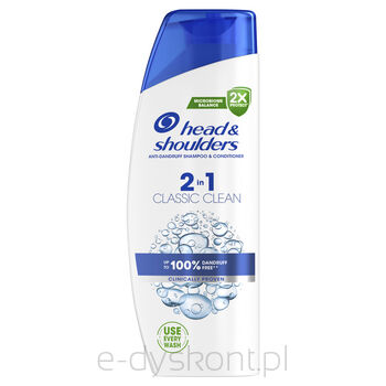 Head Shoulders Classic Clean Szampon przeciwłupieżowy 2 w 1 330 ml