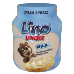 Lino Lada Milk Krem do smarowania mleczny z orzechami laskowymi 350 g