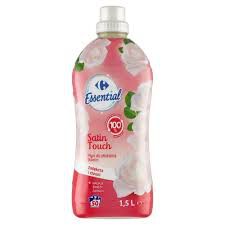 Carrefour Essential Koncentrat Do Płukania Tkanin Satin Touch 1,5 L (50 Prań)