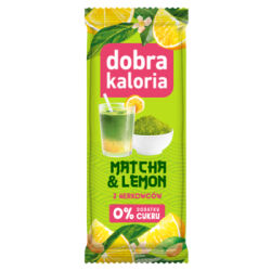 dobra kaloria Baton MATCHA & LEMON 35 g