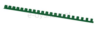 Office Products Grzbiety Do Bindowania  A4 12mm (95 kartek), 100 szt., zielone