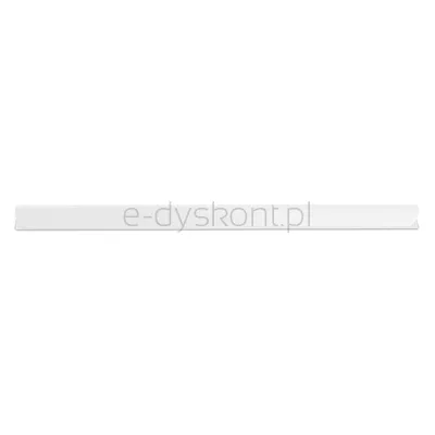 Donau Listwa Zaciskająca, Pvc, A4, 6Mm, Do 60 Kartek, Biała 