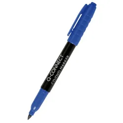 q-Connect Marker do płyt CD/DVD 1mm (linia), niebieski
