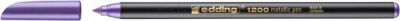 Edding Pisak Z Cienką Końcówką E-1200  1-3Mm, Metaliczny Fioletowy