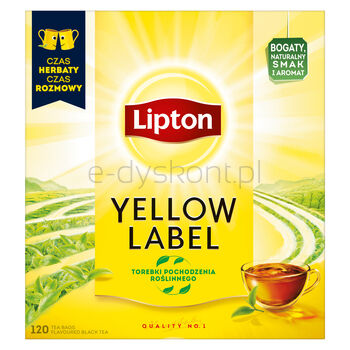 Lipton Herbata Czarna 120 Torebek