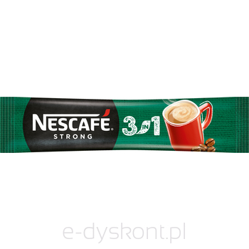 Nescafe 3In1 Strong Rozpuszczalny Napój Kawowy 10 X 17G