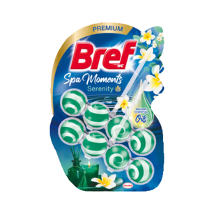 Bref WC Spa Moments Serenity Zawieszka myjąco-zapachowa do muszli WC 2 x 50 g