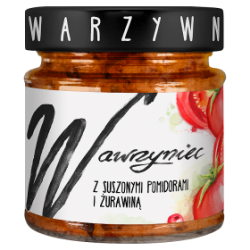 Wawrzyniec Pasta Warzywna Z suSzamponymi Pomidorami I Żurawiną 180G