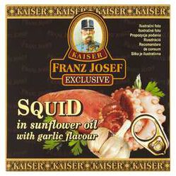 Kalmary W Oleju Z Czosnki.Fjk Giana 80 G