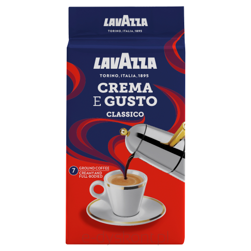 Lavazza Kawa Mielona Crema E Gusto 250G