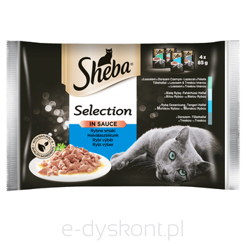 Sheba Selection Smrybne 4X85G
