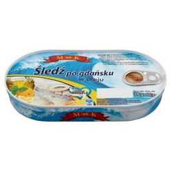 Mk Śledź W Oleju Po Gdańsku 170 G
