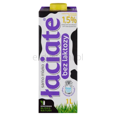Łaciate Mleko UHT 1,5% Bez Laktozy 1L